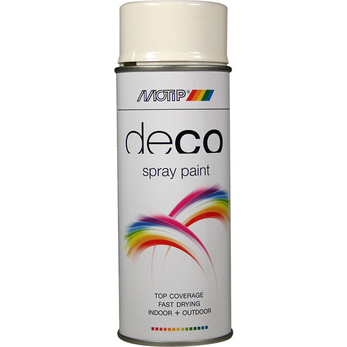 Motip, Deco Ral 9010 Čistě bílá 400ml.