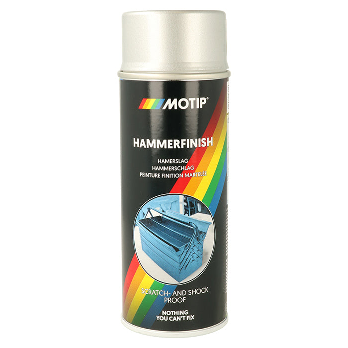Motip, Spray Vernice Martellata Argento 400ml.