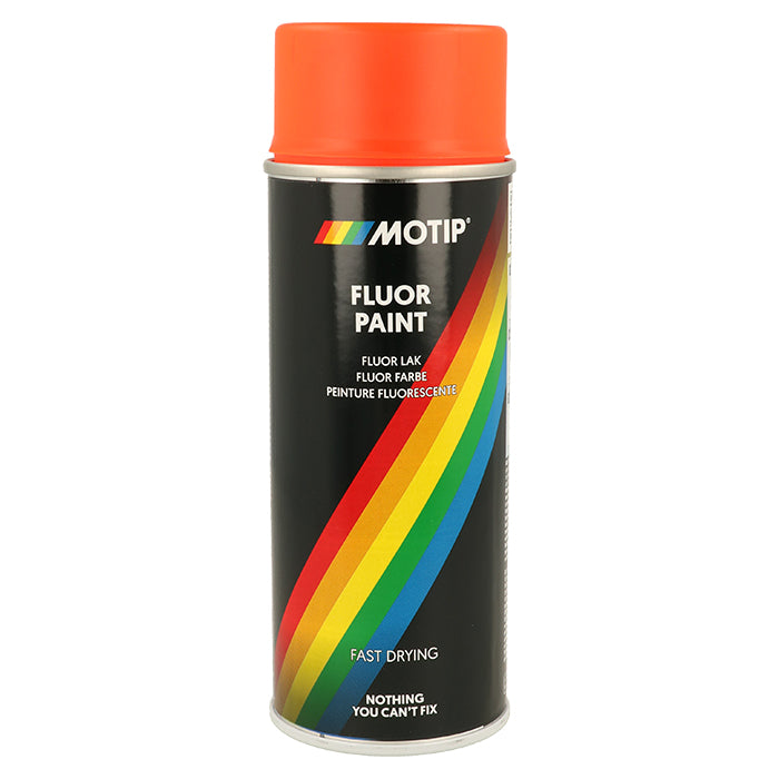 Motip, Spray Fluorescente Rosso/Arancione 400ml.
