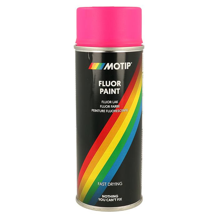 Motip, Fluoreszierende Spray Pink 400ml.