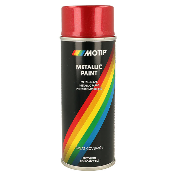 Motip, Peinture Métallique Effet 400ml Rouge