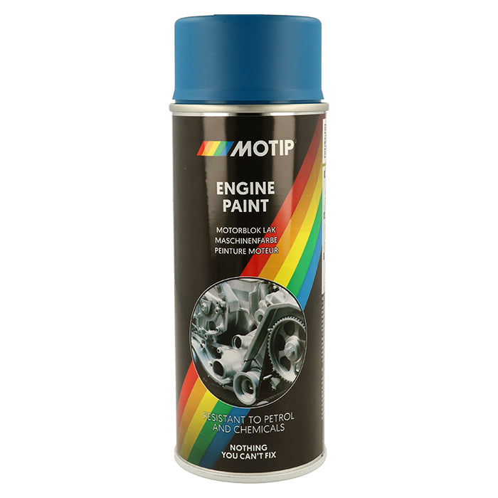 Motip, Peinture moteur Ford Bleu 150 Degrés 400ml.