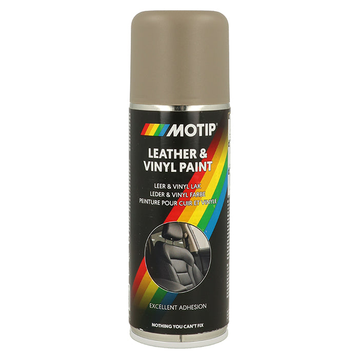 Motip, Vernice Per Pelle E Vinile Beige/Grigio 200ml
