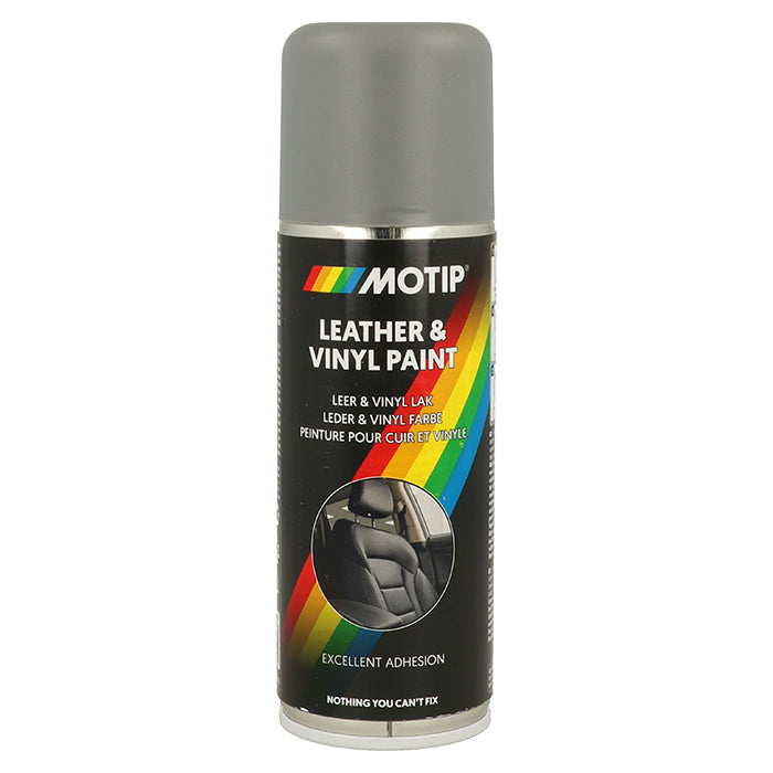 Motip, Vernice Per Pelle E Vinile Grigia 200ml