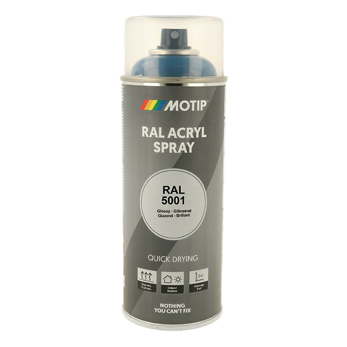 Motip, Ral 5001 Hochglanz Grün Blau