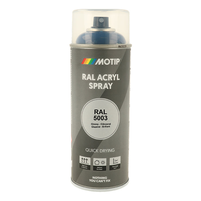 Motip, Ral 5003 Hochglanz Saphirblau