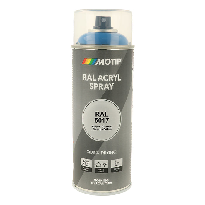 Motip, Ral 5017 Hochglanz Verkehrsblaue