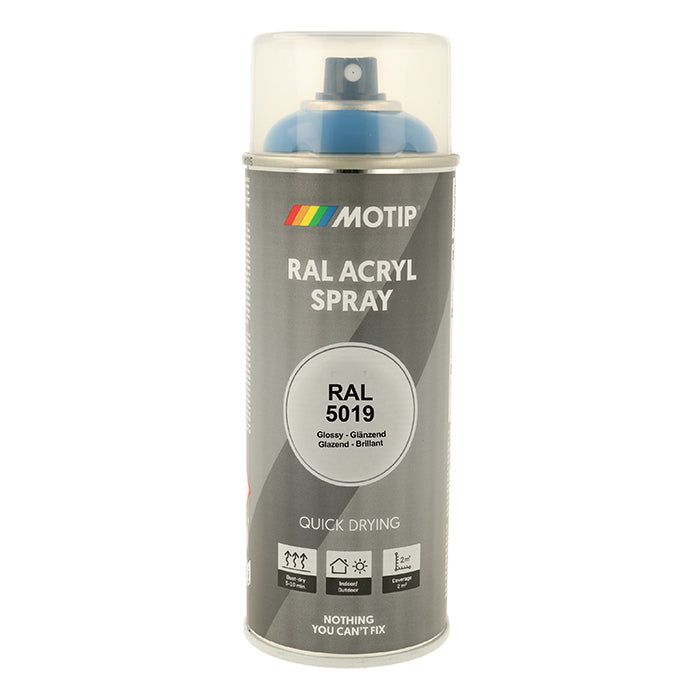 Motip, Ral 5019 Alta Lucentezza Capri Blu
