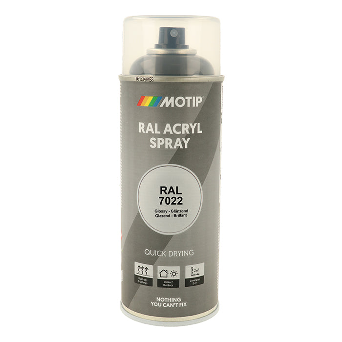 Motip, Ral 7022 Haute Brillance Gris Ombre