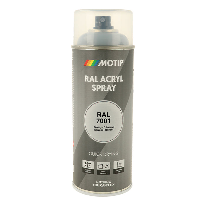 Motip, Ral 7001 Hochglanz Silbergrau