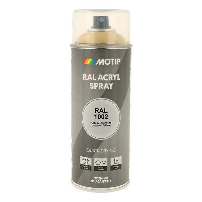 Motip, Ral 1002 High Gloss Sand Yellow