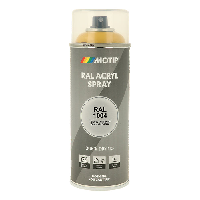 Motip, Ral 1004 High Gloss Gold Yellow