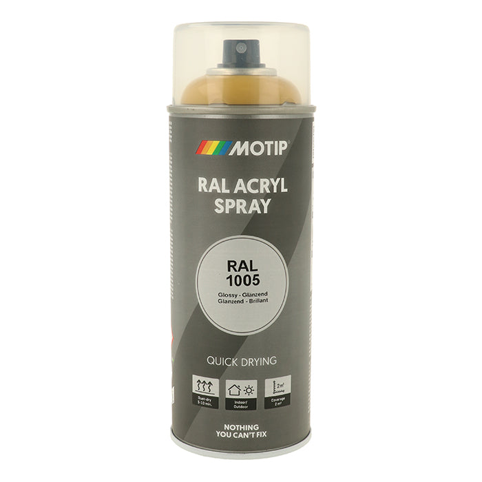 Motip, Ral 1005 Alta Lucentezza Giallo Miele