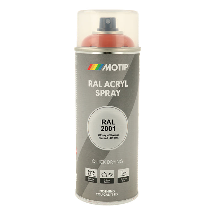 Motip, Ral 2001 Rouge Orange Brillant