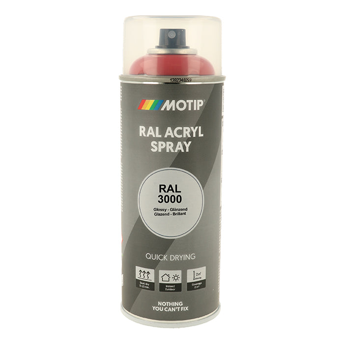 Motip, Ral 3000 Hochglanz Flammenrot