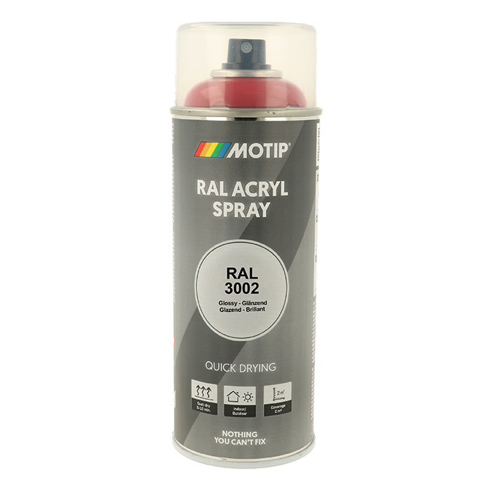 Motip, Ral 3002 Hochglanz Karminrot