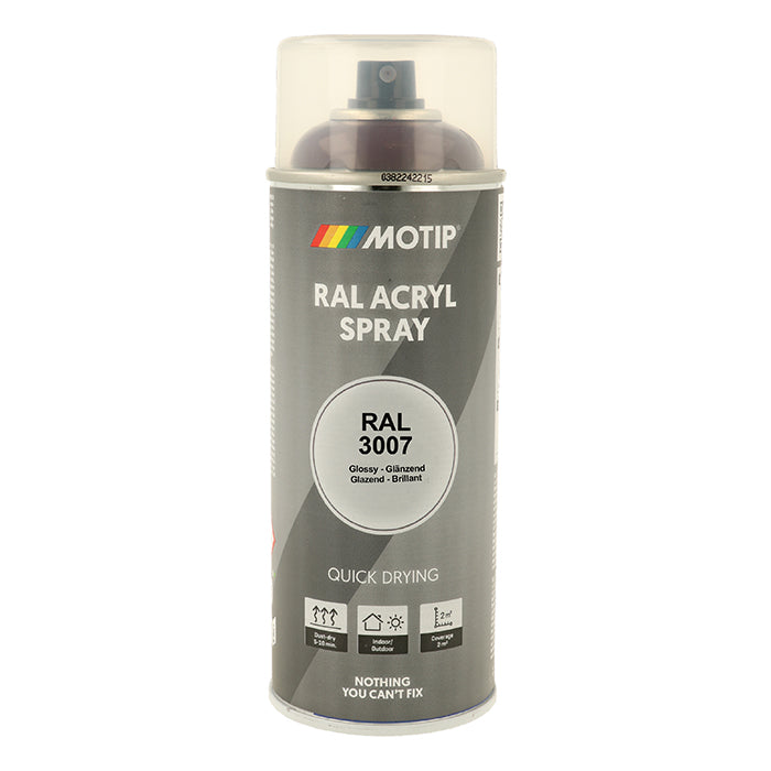 Motip, Ral 3007 Nero Rosso Lucido