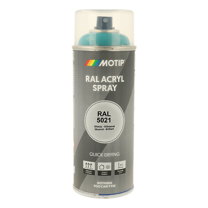 Motip, Ral 5021 Bleu Eau Brillant