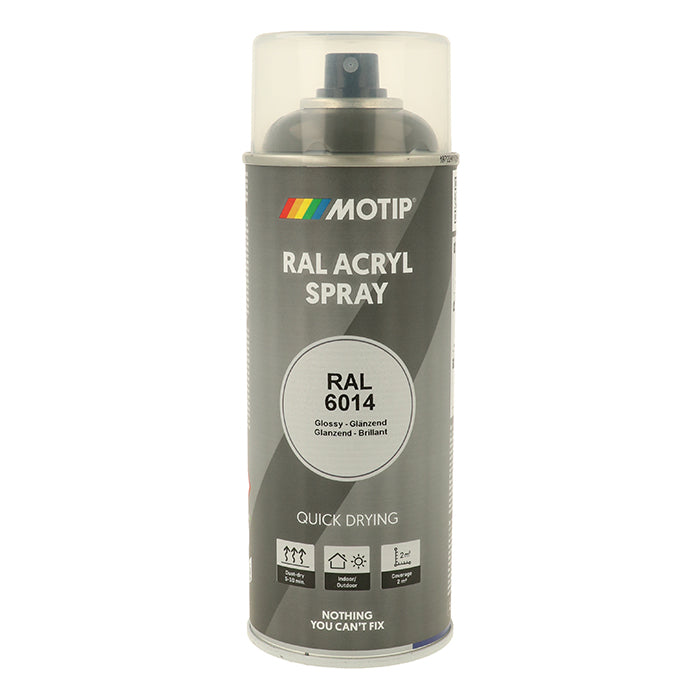 Motip, Ral 6014 Alta Lucentezza Giallo Oliva