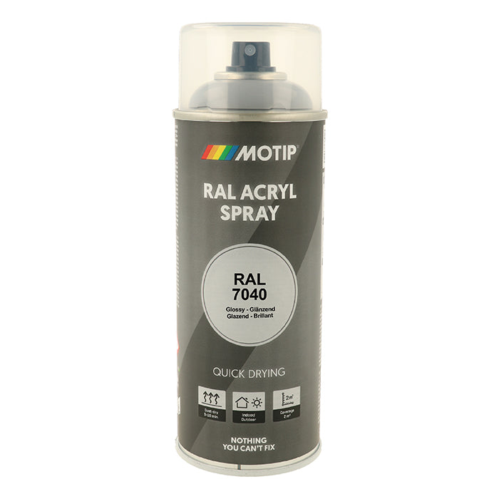 Motip, Ral 7040 Hochglanz Fenstergrau