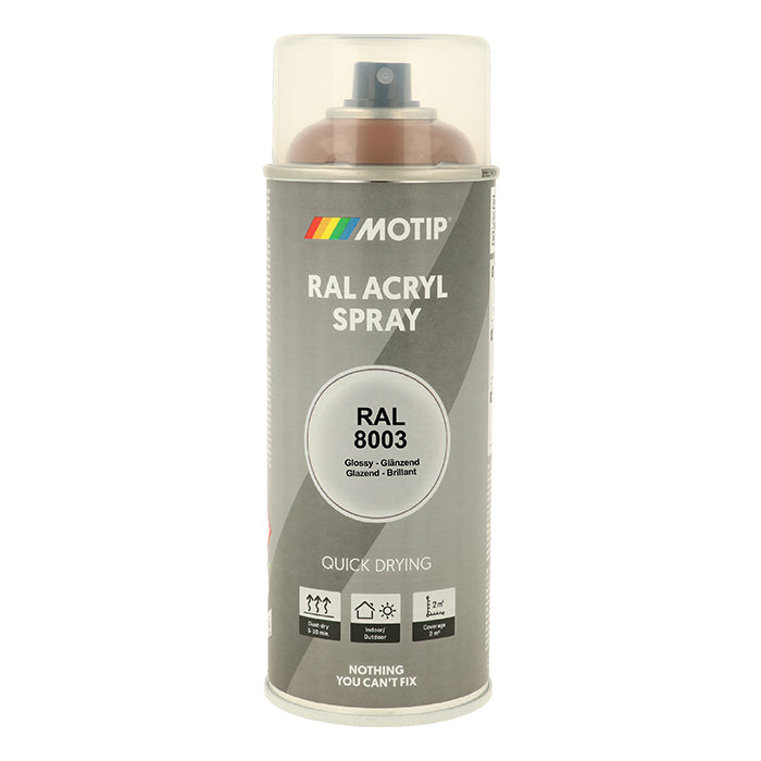 Motip, Ral 8003 Alta Lucentezza Marrone Argilloso