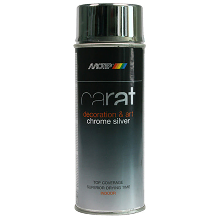 Motip, Carat Chrome Argent 400ml.