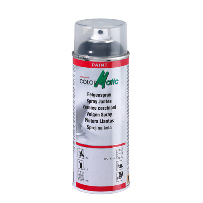 ColorMatic, Spray de jante Noir 400ml.
