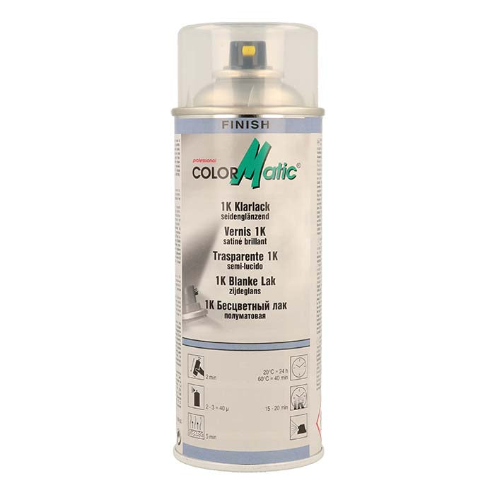 ColorMatic, Čirý Lak Satin Mat 400ml.