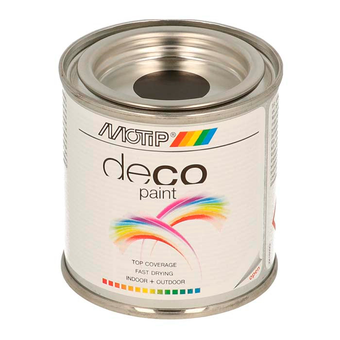 Motip, Deco Ral 9005 Kiiltävä Syvämusta 100ml Purkki