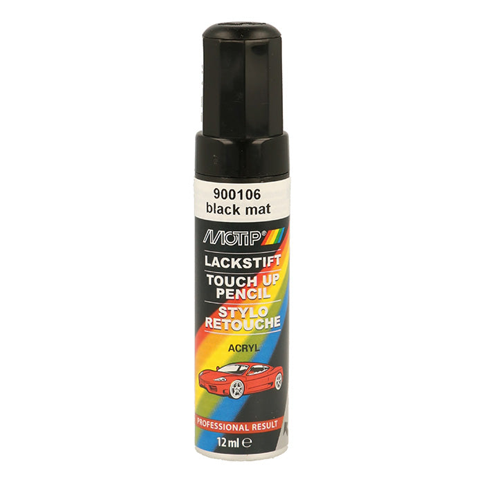 Motip, Pennarello per Vernice Acrilica Nero Opaco 12ml