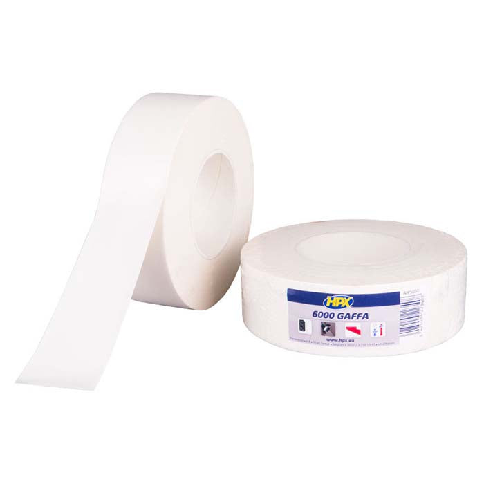 HPX, Gaffa 6000 Tape Weiß, 50mm x 25m