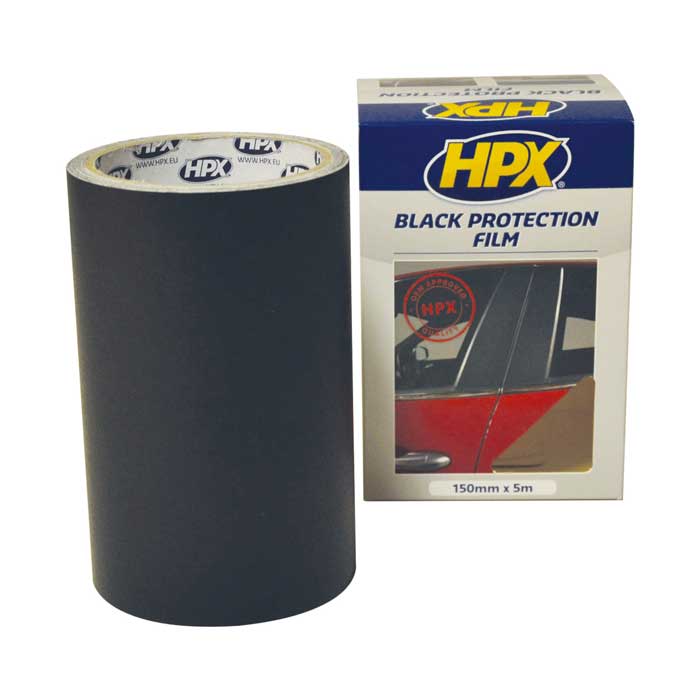 HPX, Schwarze Schutzfolie 150mm x 5m