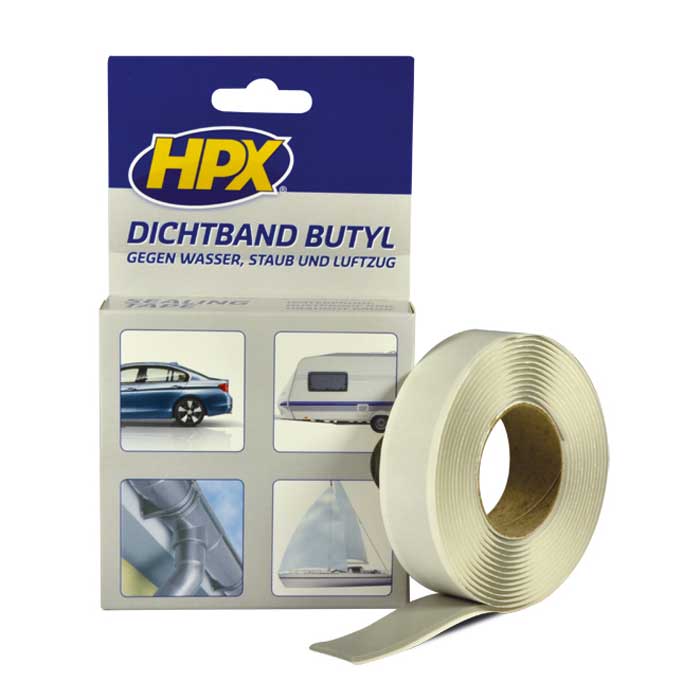 HPX, Butyl-Dichtband Grau 20mmx3m