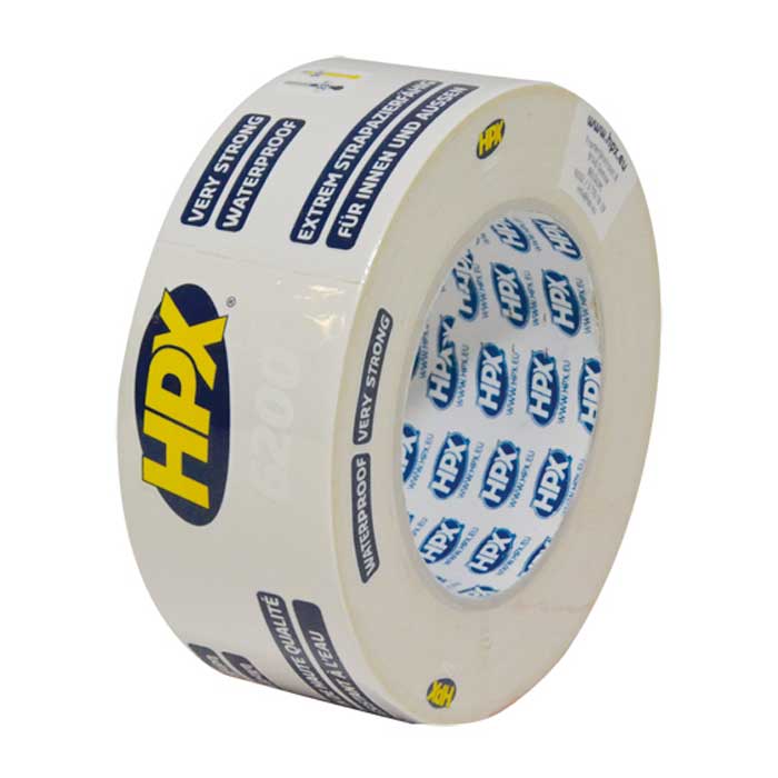 HPX, Klebeband Weiß, 50 mm x 25 m