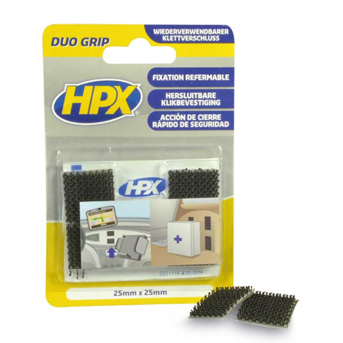 HPX, Tampons Velcro 25mm x 25mm