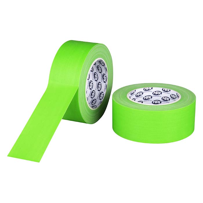 HPX, Gaffa-Band Fluo Grün, 50mm x 25m
