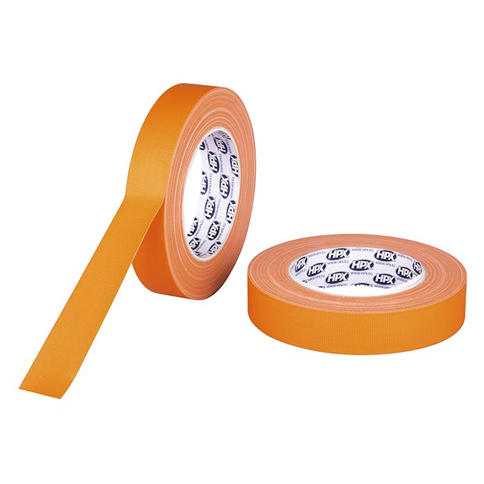 HPX, Gaffa Tape Fluo Orange, 25mm x 25m