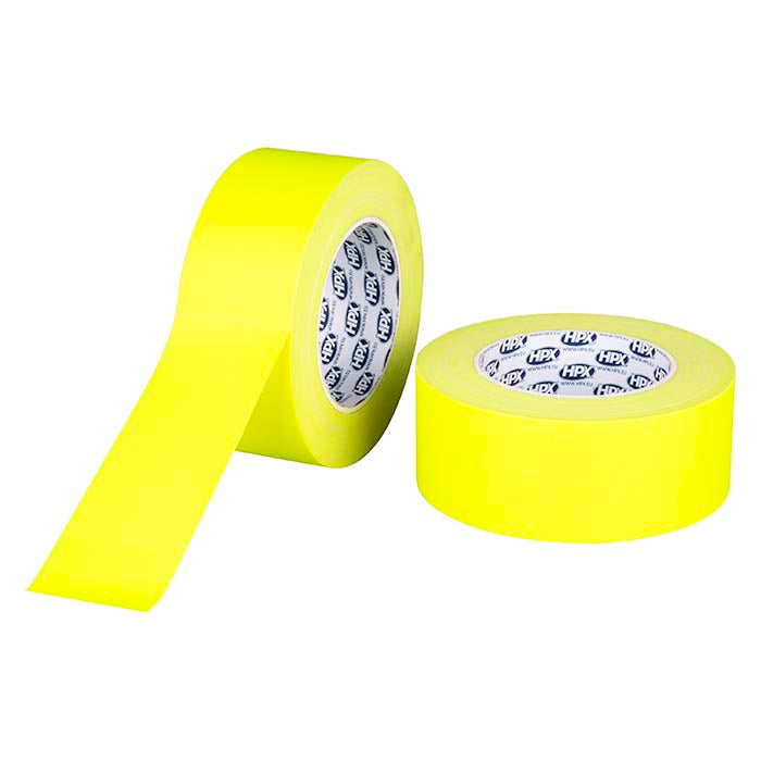 HPX, Gaffa-Band Fluo Gelb, 50mm x 25m