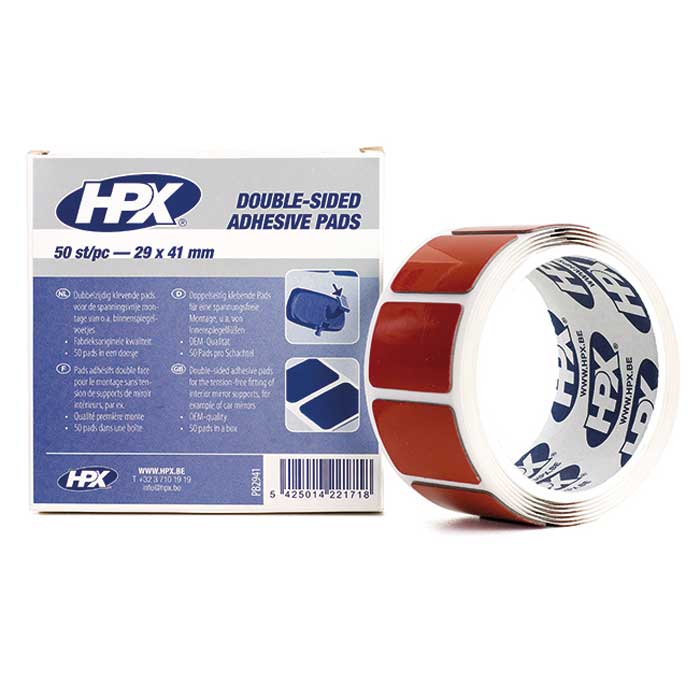 HPX, Doppelklebe-Pads 50 Stk.rl (Rückspiegel)