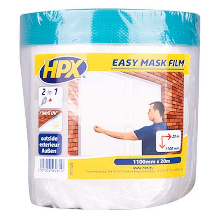 HPX, Abdeckfolie für Oberflächen 1100mm x 20m