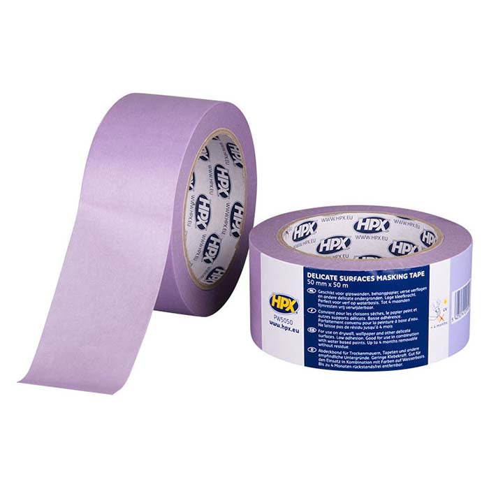 HPX, Abdeckband für Empfindliche Oberflächen Lila, 48mm x 50m