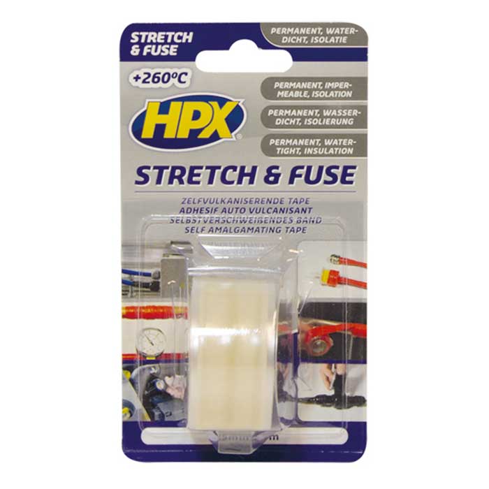 HPX, Stretch et Fuse - Transparent 25mm x 3 m