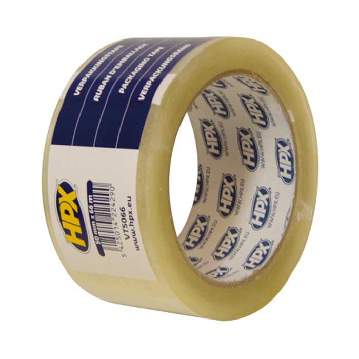HPX, Paketband Klar 50mm x 66m (1rl)