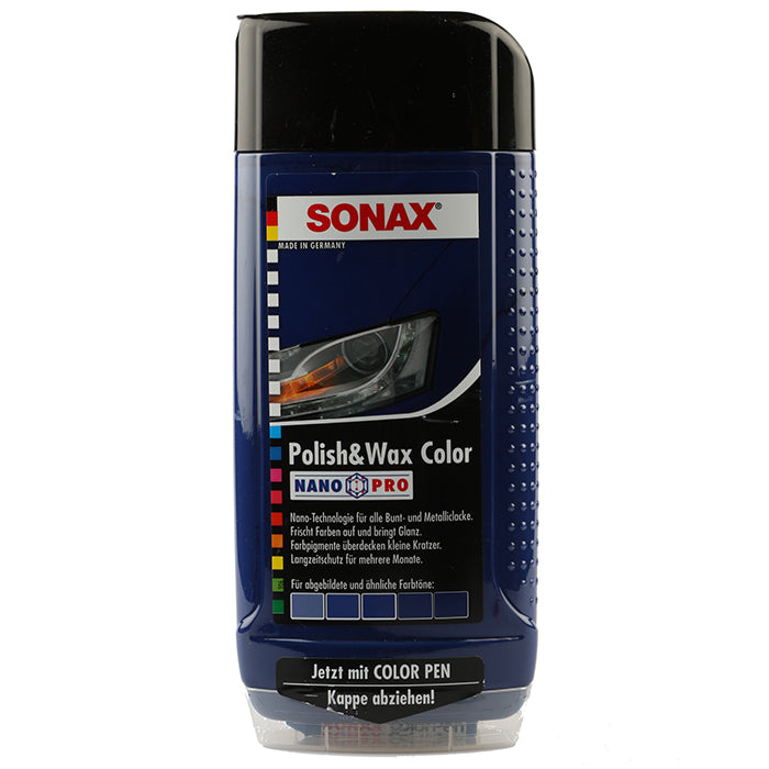 Sonax, Polish Og Wax Color Blauw 500ml