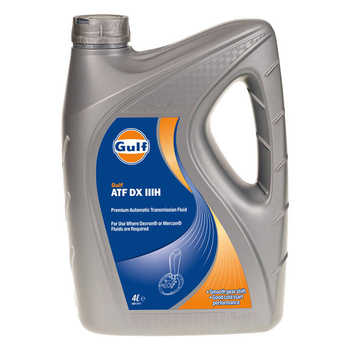 Gulf, Atf DX III H, Olio per Trasmissioni Automatiche 4 Litri