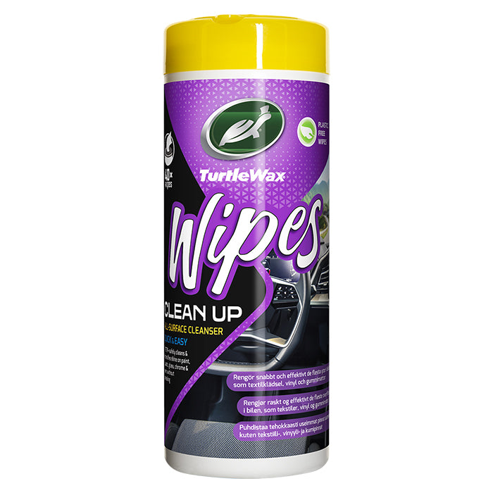 Turtle, Wipes Clean Up Tube 40 Stk.
