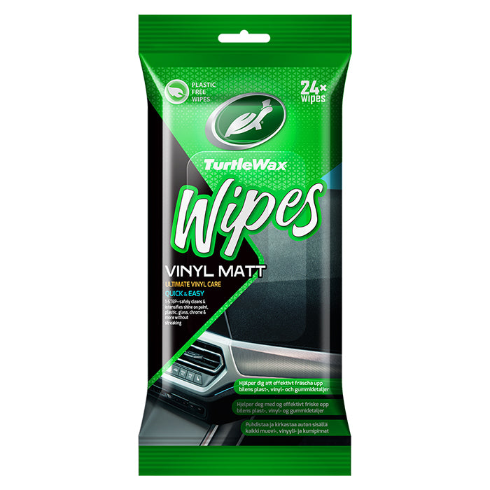 Turtle, Wipes Vinyl Mat Flatpack 24 Stk.