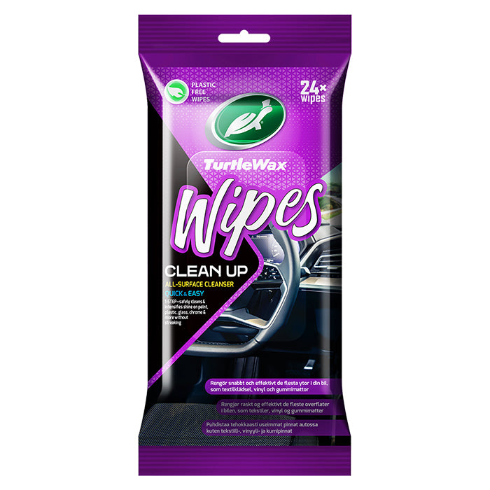 Turtle, Wipes Clean Up Flatpack 24 Ks.