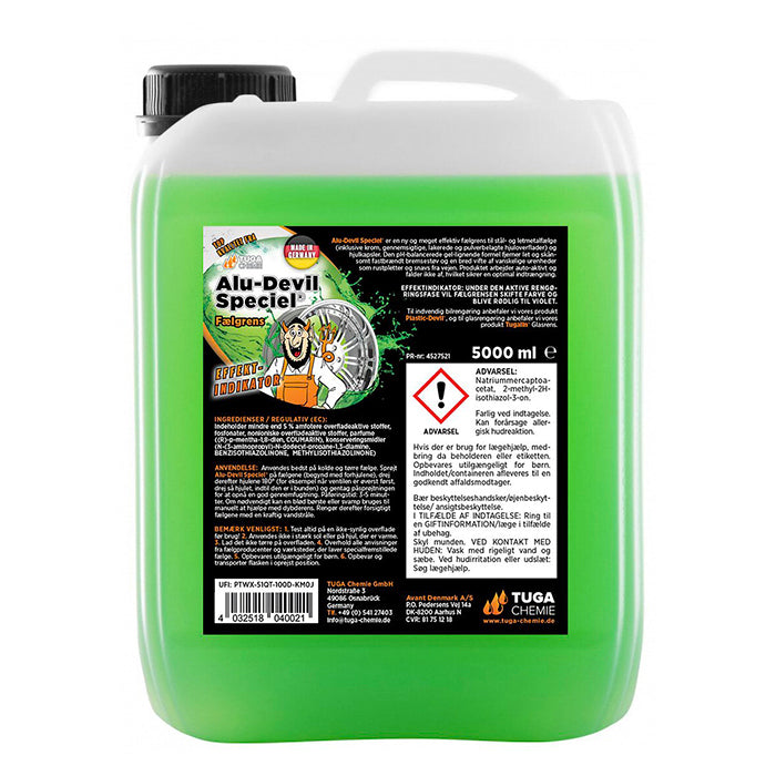 Tuga, Alu-devil Spécial - Nettoyant pour jantes 5L