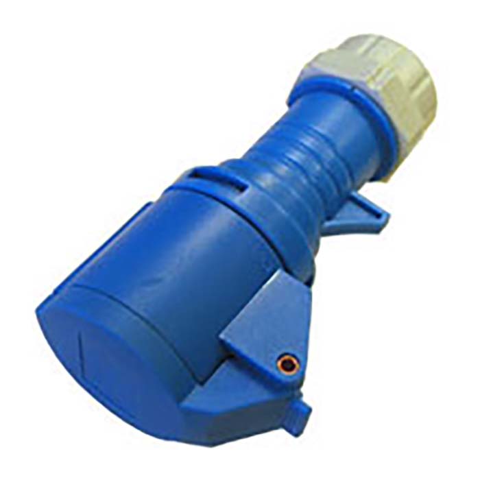Elworks, Cee Cavo di Estensione 16/250v ip44. Blu